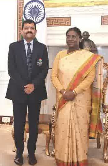 Meeting President Droupadi Murmu